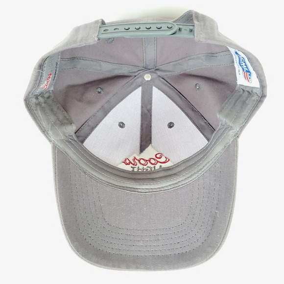 Coors Light Beer Gray Baseball Hat Cap Adjustable Strapback Embroidered One Size - Picture 5 of 7